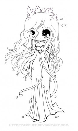 Anime Chibi Angel Coloring Pages - Coloring Pages For All Ages