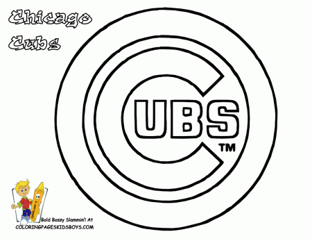 Baseball and Softball Coloring Pages