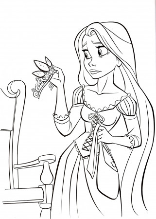 Free Printable Tangled Coloring Pages ...bestcoloringpagesforkids.com