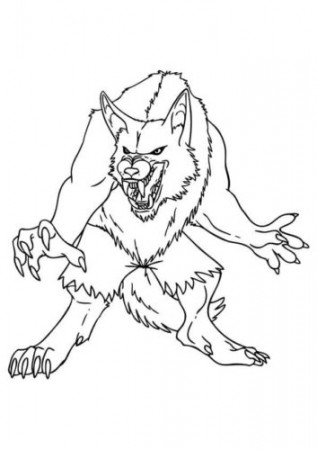 25 Free Monster Coloring Pages Printable