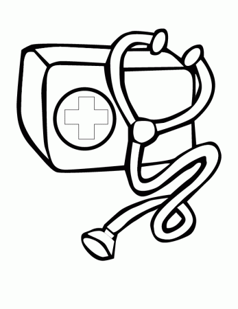 Coloring Page Of A Bandaid - ClipArt Best