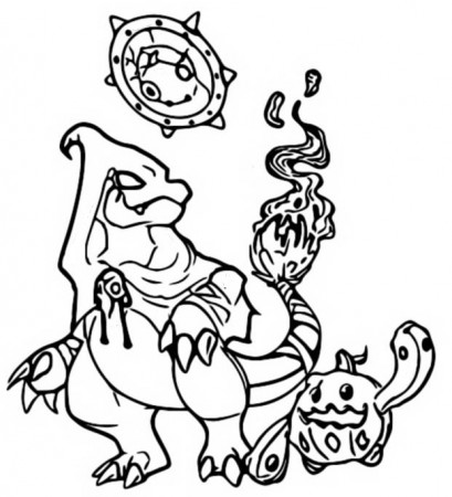 Coloring Pages Pokémon Halloween