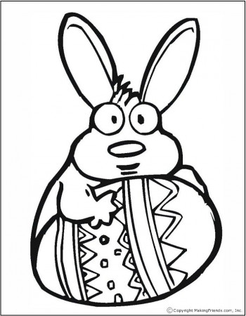 easter eggs coloring pages printable