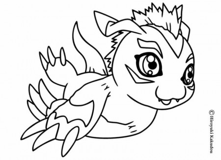 Digimon Coloring Pages To Print Out | Coloring Pages For Kids