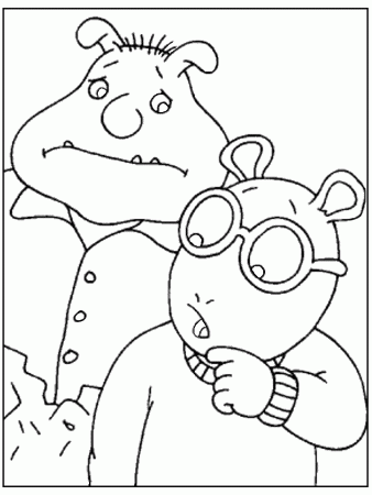 Arthur Coloring Sheets