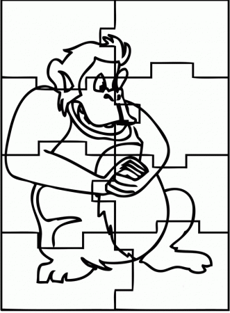 The Monkey Puzzle Coloring Pages - Games Coloring Pages : Free 