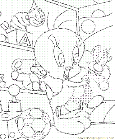 Coloring Pages Coloring Pictures Tweety G (Peoples > Emotions 