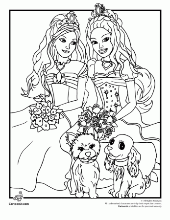 coloring » barbie coloring @ HD Wallpaper HD Pictures