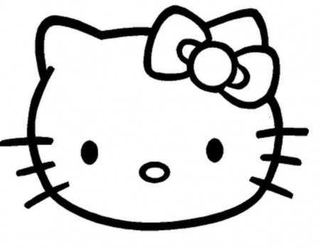 Hello Kitty Face Coloring Pages Wallpapers HD, Wallpaper, Hello 