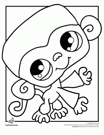 Pet Shop Coloring Pages Free 486 | Free Printable Coloring Pages