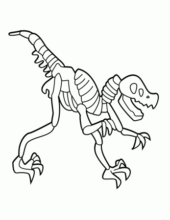 Dinosaur Fossil Drawing | Clipart Panda - Free Clipart Images