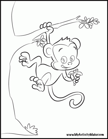 Coloring Pages: Animals & Plants | My Activity Maker