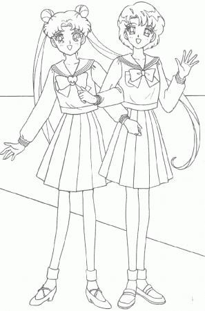 Girls are Sailor Moon Coloring Pages : New Coloring Pages