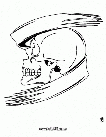 Printable Skull Coloring Pages Printable Coloring Pages Of 246470 