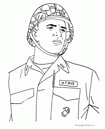 Veterans Day Coloring Pages Printable | Free Internet Pictures