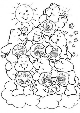 Care Bear Coloring Pages >> Disney Coloring Pages