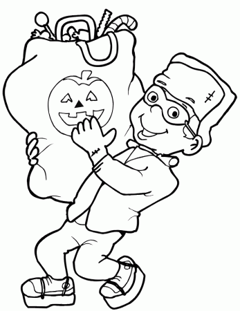 HALLOWEEN COLORINGS | Free coloring pages for kids
