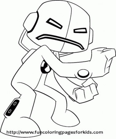 Ben 10 Mighty Coloring Page - a photo on Flickriver