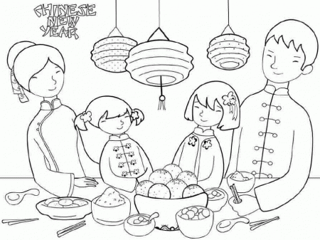 Wooden Horse Chinese New Year 2014 Coloring Sheets Free For 
