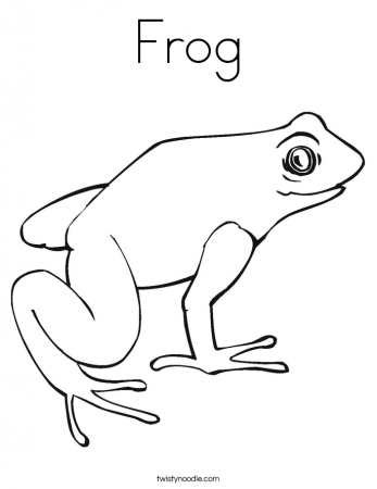 Toad Coloring Page