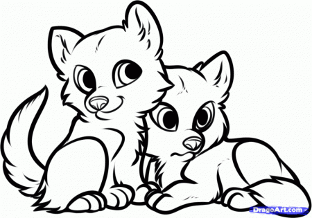 Cute Wolf Coloring Page 226 Free 144468 Wolves Coloring Pages