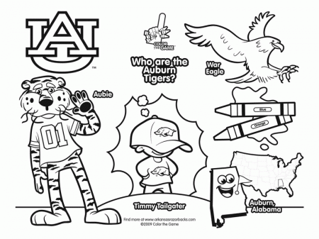 College Football Coloring Pages