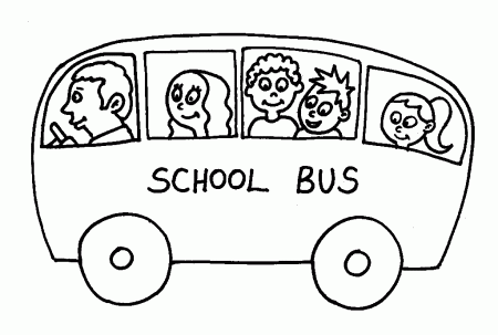 Magic School Bus Coloring Page | Clipart Panda - Free Clipart Images