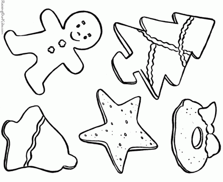 Snowman Cakes Coloring Pages