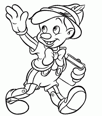 Pinocchio Coloring Book