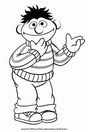 Ernie Coloring Pages Coloring Pages Amp Pictures IMAGIXS 162905 