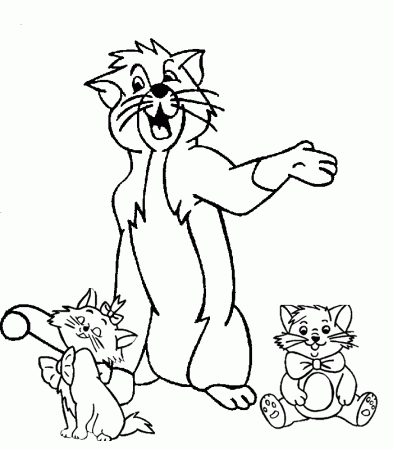 Disney Aristocats Coloring Pages | Disney Coloring Pages