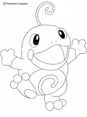 WATER POKEMON coloring pages - Politoed