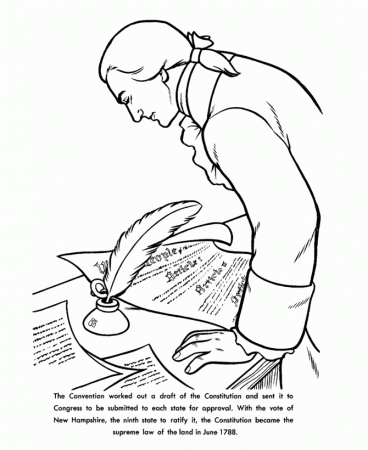 America Revoltionary War Coloring Page | Social Studies