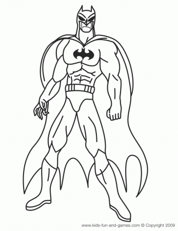 Batman Coloring Pages To PrintColoring Pages | Coloring Pages