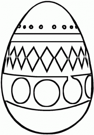 Colouring Pages Easter Egg Printable For Girls & Boys 16502#