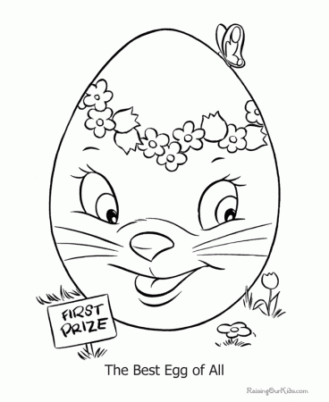 Easter Egg Coloring Pages 209 | Free Printable Coloring Pages
