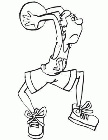 Basketball Coloring Pages – 709×917 Coloring picture animal and 