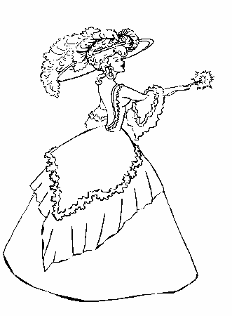 round furry hat girl coloring pages disney