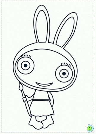 waybaloo Colouring Pages (page 3)