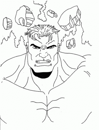Coloring pages hulk - picture 13