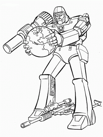 Coloring pages Transformers for Boys to print free and paint