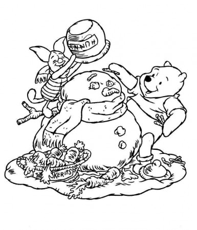 Pooh Piglet Coloring Page 780x1024 Winnie The Pooh Coloring Pages 