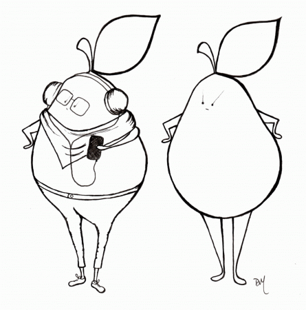 Angry Pear vs. Hipster Pear | Angry Pear