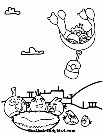 Angry Birds Vegetables Coloring pages Free Printable Coloring 