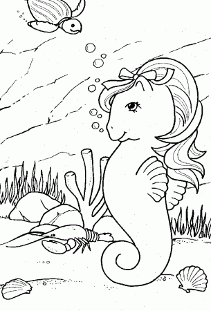 my little pony skunk Colouring Pages
