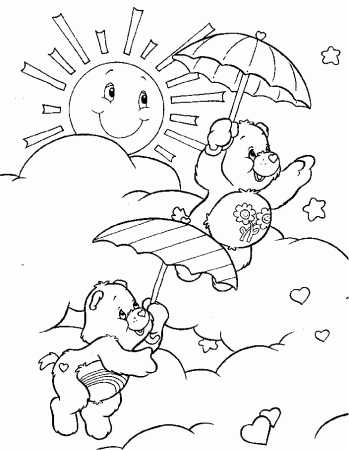 Care-bear-coloring-pages-3 | Free Coloring Page Site