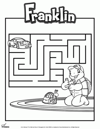 Franklin and Friends Maze | Treehouse