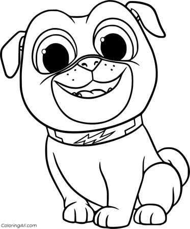 19 free printable Puppy Dog Pals coloring pages in vector format, easy to  print from any device … in 2023 | Dog coloring page, Animal coloring pages,  Cartoon coloring pages