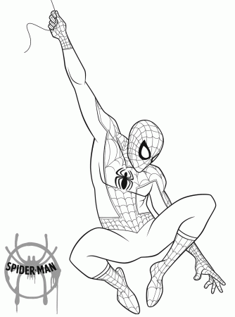Spider-Man 2018 Coloring Pages - Get Coloring Pages