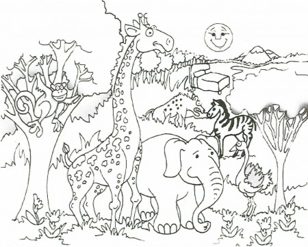 Free Savanna Coloring Pages, Download Free Savanna Coloring Pages png  images, Free ClipArts on Clipart Library